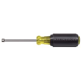 Klein Tools 630-3/16M 3/16 Inch Magnetic Tip Nut Driver- 3 Inch Shank
