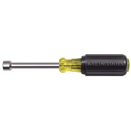 Klein Tools 630-3/8M 3/8 Inch Magnetic Tip Nut Driver - 3 Inch Hollow Shank