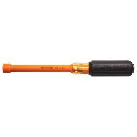 Klein Tools 646-1/2-INS Insulated Cushion-Grip, 1/2 InchHollow-Shaft Nut Driver6 Inch Shank
