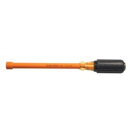 Klein Tools 646-11/32-INS Insulated Cushion-Grip, 11/32 Inch Hollow-Shaft Nut Driver6 Inch Shank