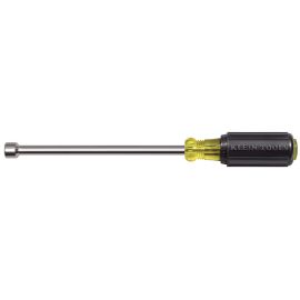 Klein Tools 646-3/8M 3/8 Inch Magnetic Tip Nut Driver - 6 Inch Hollow Shank