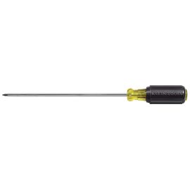 Klein Tools 665 #1 Square-Recess Tip Screwdriver 8 Inch (203 mm) Round-Shank