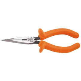 Klein Tools D203-7-INS 7-1/8 Inch Side Cutters Insulated Long-Nose Pliers