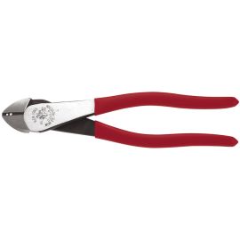 Klein Tools D243-8 8 Inch Stripping Holes High-Leverage Diagonal Cutting Pliers