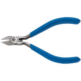 Klein Tools D259-4C 4 Inch Electronics Midget Pointed Nose Diagonal-Cutting Pliers, Extra Narrow Jaws