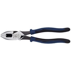 Klein Tools J213-9NETP Journeyman Side-Cutting Pliers, Hi-Leverage NE, Fish Tape Grip
