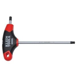 Klein Tools JTH6E13BE 1/4 Inch Hex Ball-End Journeyman T-Handle 6 Inch (152 mm)