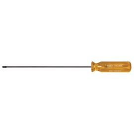 Klein Tools P18 Profilated #1 Phillips-Tip Screwdriver - 8 Inch (203 mm) Round-Shank