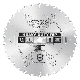 Freud LM72M014 14 Inch 30 Tooth FTG Ripping Saw Blade with 1-Inch Arbor