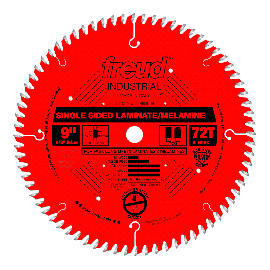 Freud LU98R009 Superior 9 Inch 72 Tooth TCG Laminate and Wood Cutting Saw Blade with 5/8 Inch Arbor and PermaShield Coating