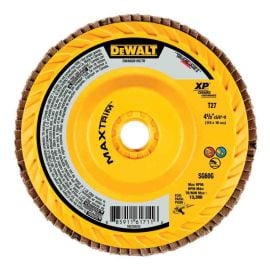 Dewalt DWA8281HCTR 4 1/2" X 5/8" 11 60G T27 XP Ceramic Trim Flap Disc