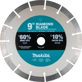 Makita E-02973 9 Inch Ultra‑Premium Plus Diamond Blade, Segmented, General Purpose