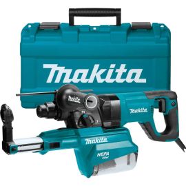 Makita HR2661 1 Inch AVT Rotary Hammer, accepts SDS‑PLUS bits, w/ HEPA Dust Extractor (D‑handle)