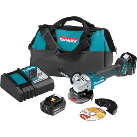 Makita XAG03MB 18V LXT Lithium-Ion Brushless Cordless 4-1/2 Inch Cut-Off/Angle Grinder Kit