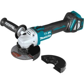 Makita XAG16Z 18V LXT Lithium‑Ion Brushless Cordless 4‑1/2 Inch / 5 Inch Cut‑Off/Angle Grinder, with Electric Brake, Tool Only