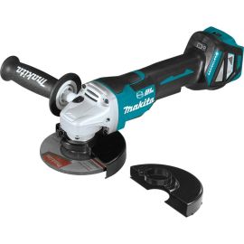 Makita XAG20Z 18V LXT Lithium‑Ion Brushless Cordless 4‑1/2 Inch / 5 Inch Paddle Switch Cut‑Off/Angle Grinder, with Electric Brake, Tool Only