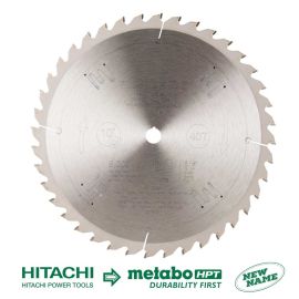 Metabo HPT 310878M 10 Inch 40 Tooth ATB General Purpose Saw Blade with 5/8 Inch Arbor