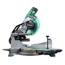 Metabo HPT C3610DRAQAM 36V MV Brushless 10 Inch Dual Bevel Slide Compound Miter Saw, with 1 4.0 amp/hr. 36V battery and UC18SYL Charger