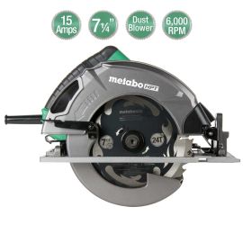 Metabo HPT C7SB3M 7-1/4 Inch 15 Amp Light Weight Circular Saw
