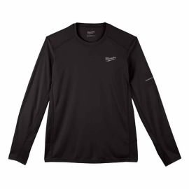 Milwaukee 415B-S WORKSKIN™ Lightweight Performance Shirt - Black Long Sleeve - Small