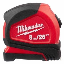 Milwaukee 48-22-6626 8m/26ft Compact Tape Measure