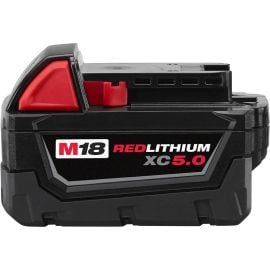 Milwaukee 48-11-1850 M18 Redlithium 5.0 Ah Extended Capacity Battery Pack