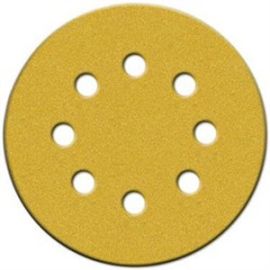 Norton 49223 5 Inch x 8 Hole 80 Grit Hook and Loop Sanding Disc (Pack of 25)