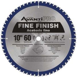 Freud P1060X Avanti Pro 10 In. X 60 Tooth Fine-Finish Circular Saw Blade