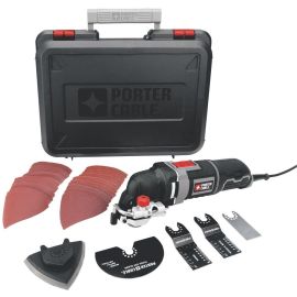 Porter Cable PCE605K 3.0 Amp Corded Oscillating Multi-Tool Kit with 31 Accessories