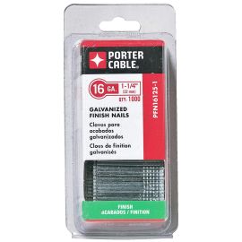 Porter Cable PFN16125 16 Ga Finish 1 1/4 In Long Finish Nails (2,500 Count) 
