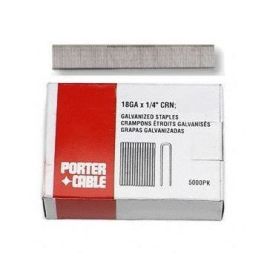 Porter Cable PNS18075 18 Ga, 1/4 Inch Crn 3/4 Inch Long Narrow Crown Staple(5000 Pk)