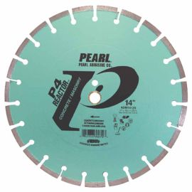 Pearl Abrasive ADM1412S 14 X .125 X 1, 20mm P4 Reactor ADM For Concrete And Masonry Segmented Diamond Blade