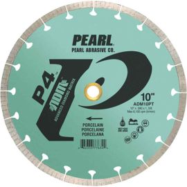 Pearl Abrasive ADM45PT 4-1/2 X .060 X 20mm,7/8,5/8 P4 Reactor ADM For Porcelain   Tile & Stone Diamond Blade