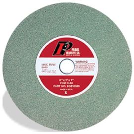 Pearl Abrasive BG610060 6 x 1 x 1 Green Silicon Carbide Type 1 Bench Grinding Wheel