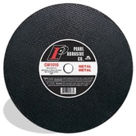 Pearl Abrasive CW201G 20 x 1/8 x 1 Aluminum Oxide Premium Type 1 For Chop Saws & Stationary Saws Cut-Off Wheel