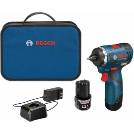Bosch PS22-02 12V Max EC Brushless Lithium Ion 1/4 Inch Hex Drill/Driver