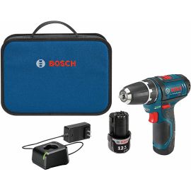 Bosch PS31-2A 12V Max Lithium Ion 2 Speed Drill-Driver 2 Batteries