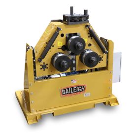 Baileigh R-M60-HD 220V 1Phase Roll Bender with Hydraulic Drive, Manual Top Roll and Tilt. 2 Inch Shedule 40 Capacity