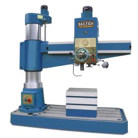 Baileigh RD-1600H 220V 3Phase Hydraulic Radial Drill, MT5 Spindle, Includes Quick and Tappinig Chuck