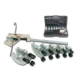 Baileigh RDB-25 Manual Tube Bending Set for, 3/8 Inch, 1/2 Inch, 9/16 Inch, 5/8 Inch, 3/4 Inch, and 7/8 Inch OD Round. Also 3/4 Inch @ 1 Inch Square