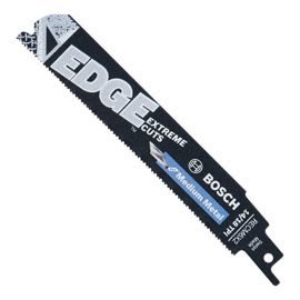 Bosch RECM6X2 6 Inch 14+18 TPI Edge Metal Cutting Reciprocating Saw Blades 5 Pack