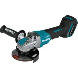 Makita GAG13Z 40V max XGT® Brushless Cordless 4‑1/2" / 5" X‑LOCK Paddle Switch Angle Grinder, with Electric Brake (4.0Ah), Tool only 