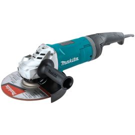 Makita GA9080 9 inch Angle Grinder with Rotatable Handle, and Lock‑On Switch