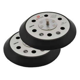 Superior Pads and Abrasives RSP37-K 6 inch Diameter 6 Vacuum Holes with 5/16 inch-24 Threaded Shaft Hook and Loop Sander Pad Replaces Porter Cable 18001 2 PER PACK