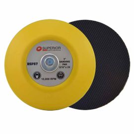 Superior Pads and Abrasives RSP57 3 Inch Hook & Loop Sanding Pad with 5/16 Inch-24 Threads