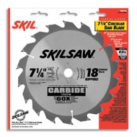 Skil 75718B25 7-1/4 Inch 18T Carbide Circular Saw Blade (25 /Pack) (Replaces 95500)