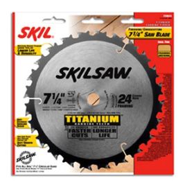 Skil 75924 7-1/4 Inch 24T Titanium Circular Saw Blade