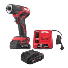Skil ID574402 PWRCore 12™ Brushless 12V 1/4 Inch Hex Impact Driver with PWRJump™ Charger