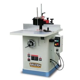Baileigh SS-2822 220V 1Ph 3 hp 3-Speed Spindle Shaper, 28 Inch x 22 Inch Working Table