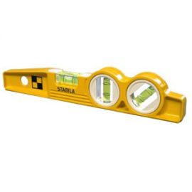 Stabila 25245 10 Inch Die Cast Torpedo w/45 Degree Vial and High Strength Magnets